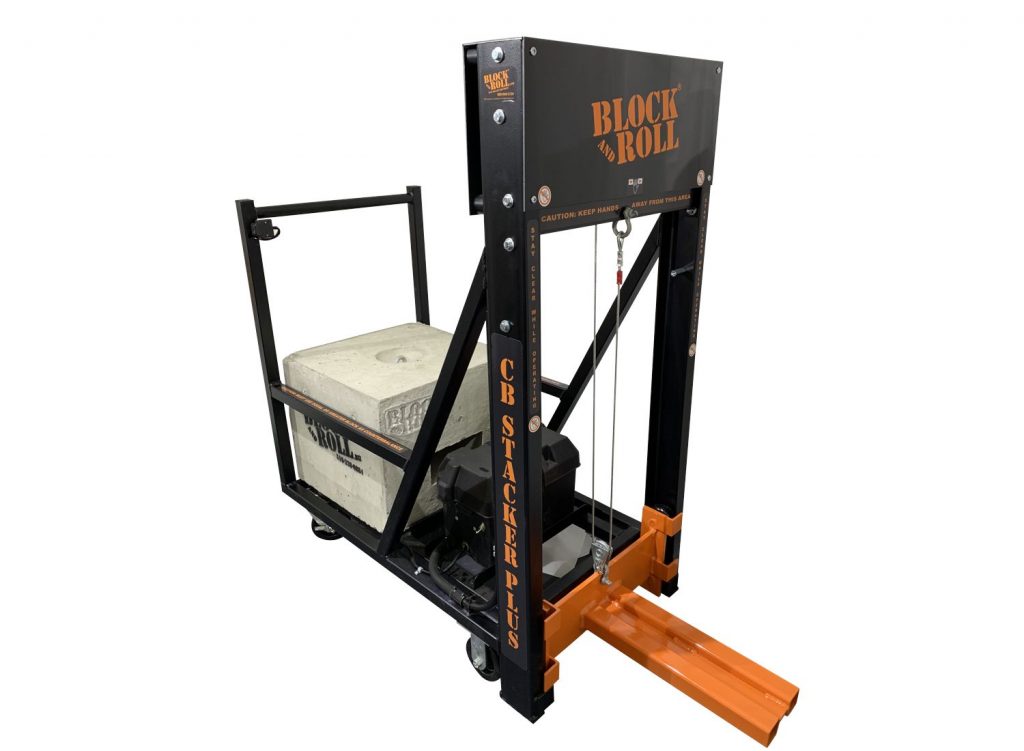 CB Stacker Plus+ Block And Roll® Stacking Cart B&R Innovations