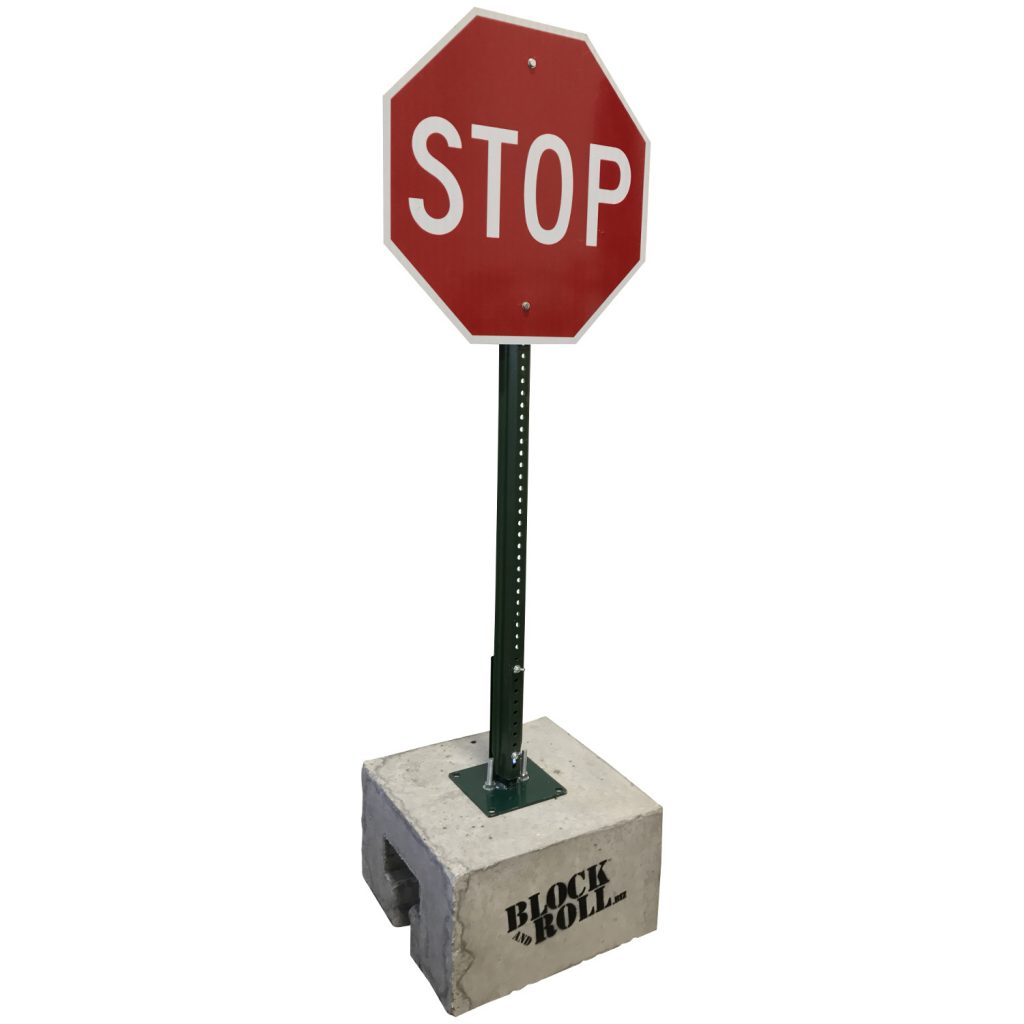 Sign Post Block Mount B&R Innovations